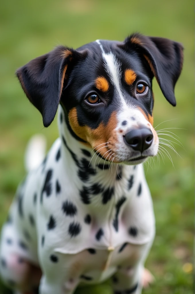 Dalmatian and German Shepherd mix