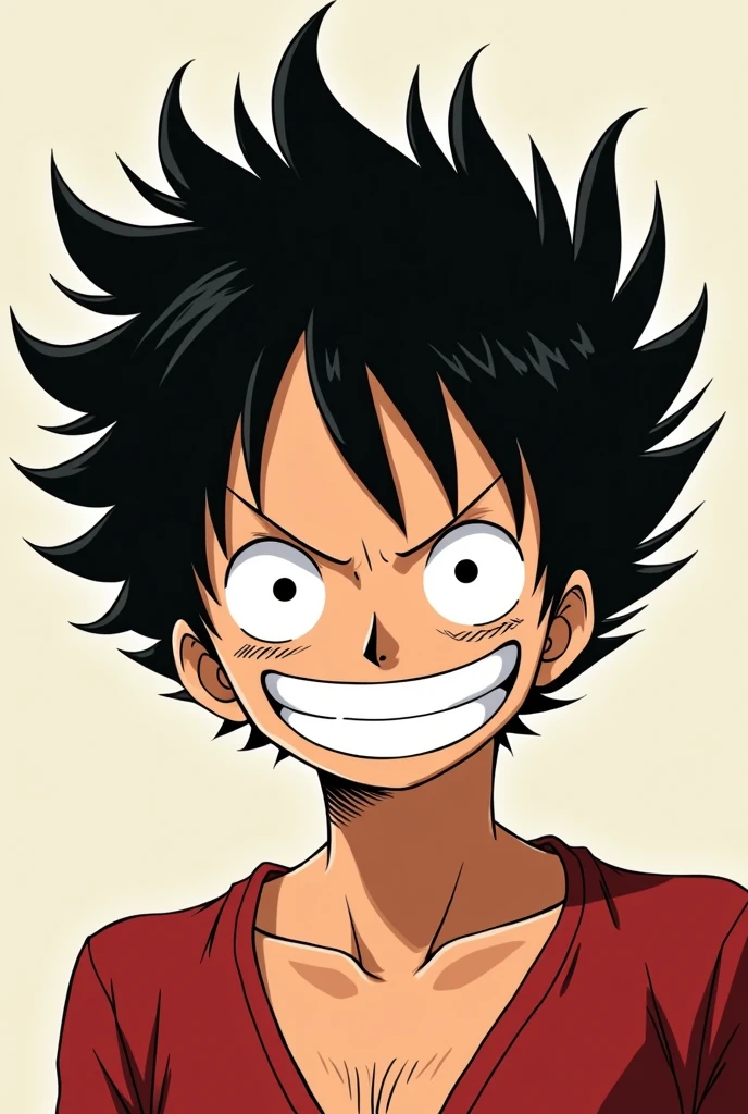 Monkey D's Hair Design. Luffy Anime original One Piece
