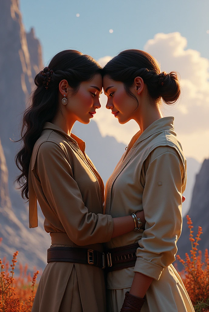 Girl of star wars in relacionship