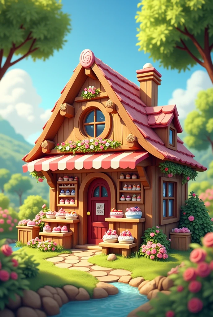 Cake and sweets hut