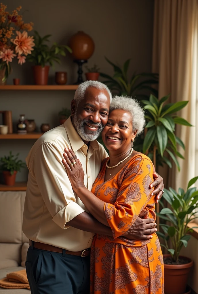 44 years of marriage anniversary of  two lovely african 
