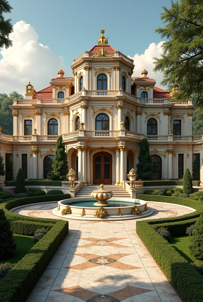 A house with money