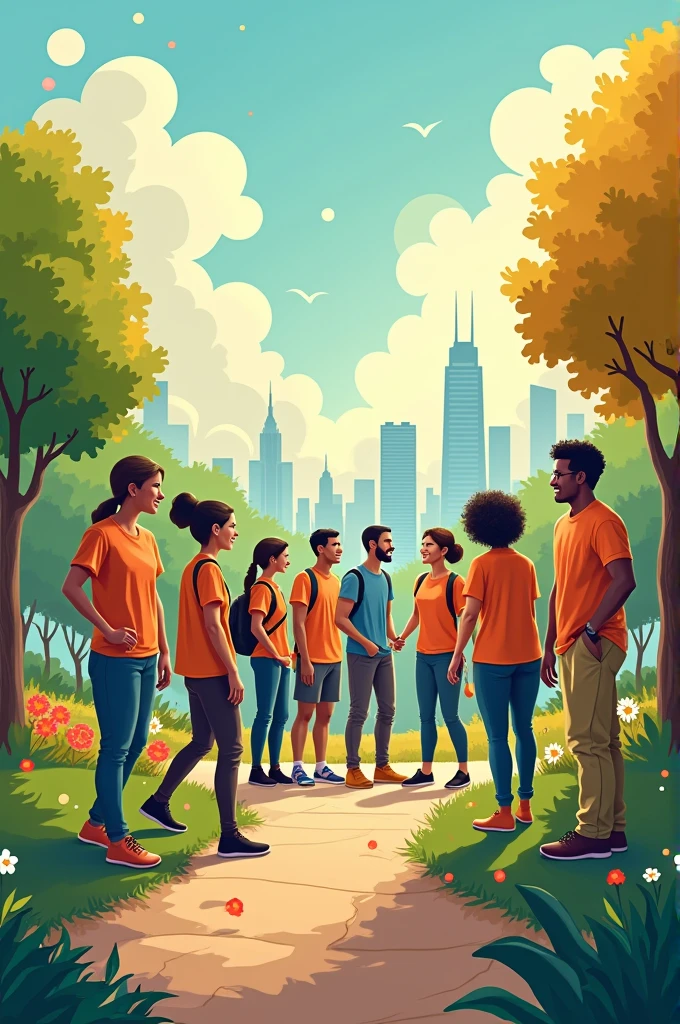 A Facebook cover photo for a volunteer organization