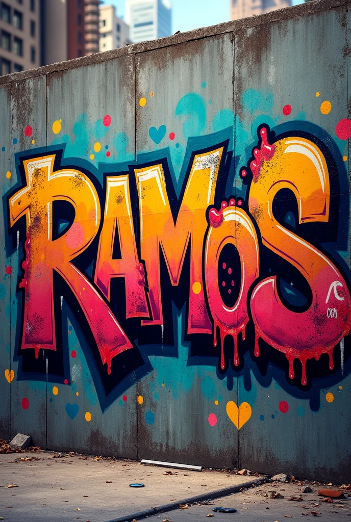 Graffiti written Ramos