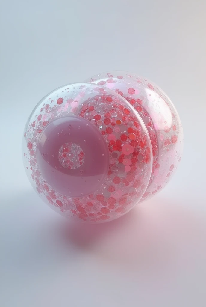 Generates a detailed image of a cell capsule focused only on it