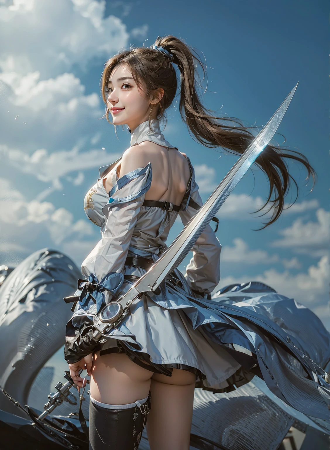 Close-up of age girl posing,Smiling emoticon