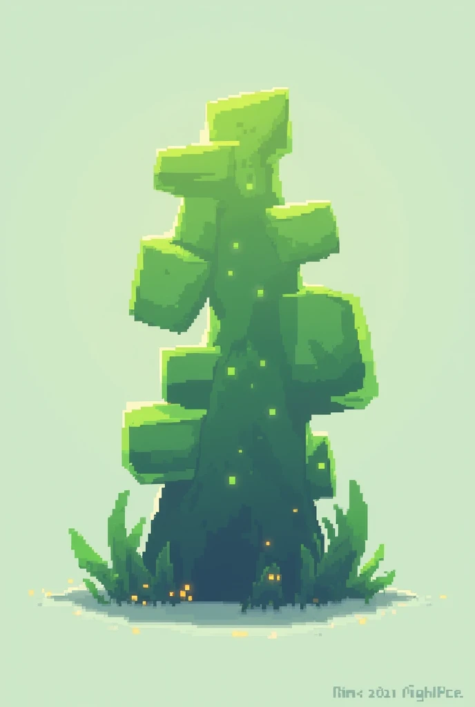 A pixel plant