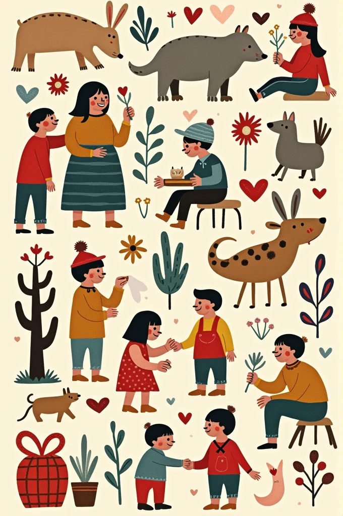 easy to make everyday naive art
