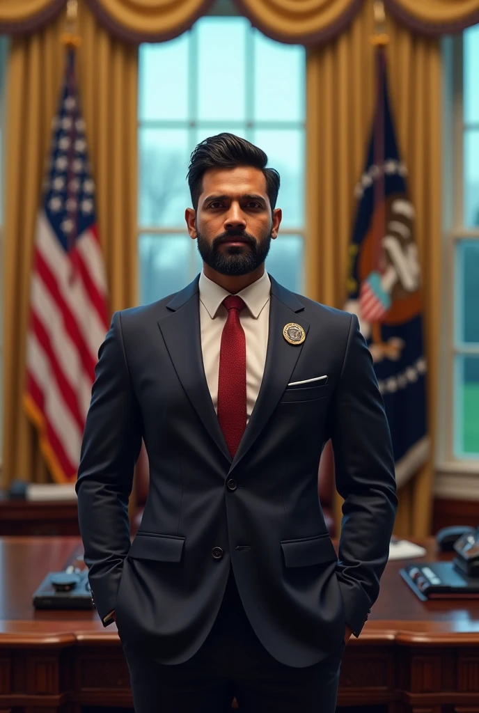 Rohit Sharma as a USA president 
