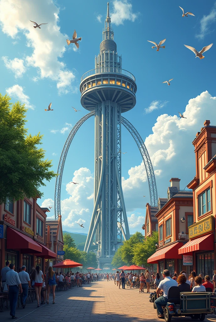 Skyscraper Ride Pigeon Forge
