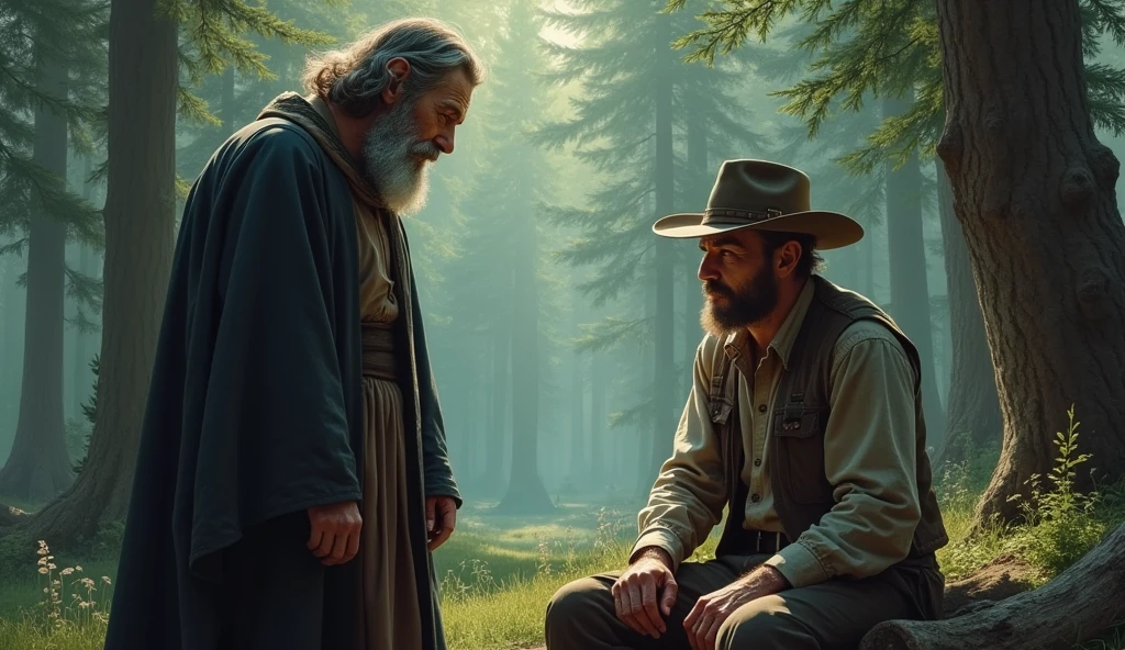 the minister asks the lumberjack about his third wish. The lumberjack replies, “Minister, I will tell you my third wish in one hour.” The minister agrees.