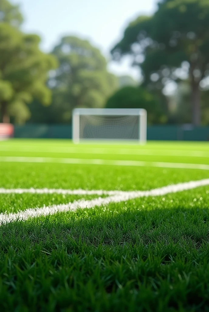 I WANT A SYNTHETIC GRASS FOOTBALL FIELD, JUST LET THE GRASS BE SEEN