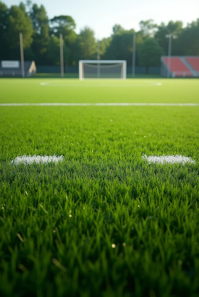 I WANT A SYNTHETIC GRASS FOOTBALL FIELD, JUST LET THE GRASS BE SEEN