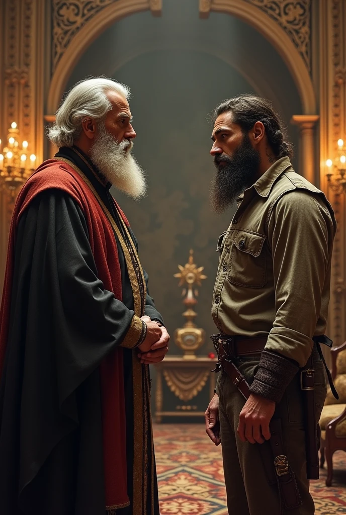 the minister asks the lumberjack in the palace about his third wish. The lumberjack replies, “Minister, I will tell you my third wish in one hour.” The minister agrees.