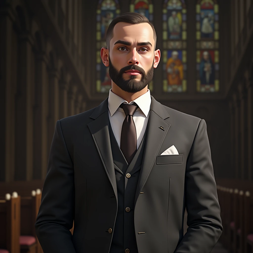 1 girl in a white wedding dress, beautiful detailed eyes, beautiful detailed lips, extremely detailed face and features, long eyelashes, elegant pose, standing at an altar, sunlight streaming through stained glass windows, ornate church interior, dramatic lighting, cinematic, highly detailed, photorealistic, 8k, best quality, masterpiece