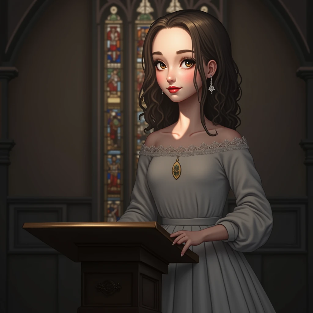 1 girl in a white wedding dress, beautiful detailed eyes, beautiful detailed lips, extremely detailed face and features, long eyelashes, elegant pose, standing at an altar, sunlight streaming through stained glass windows, ornate church interior, dramatic lighting, cinematic, highly detailed, photorealistic, 8k, best quality, masterpiece