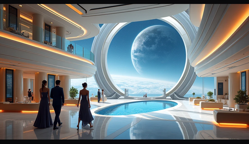 Hotels in space