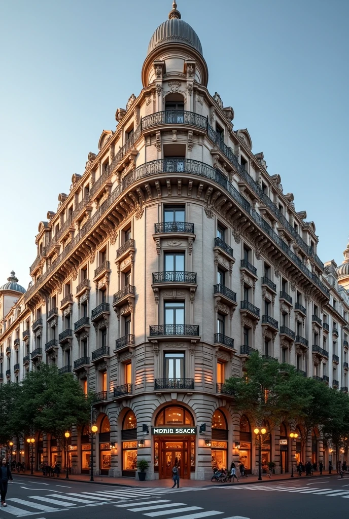 Madrid hotel from outside