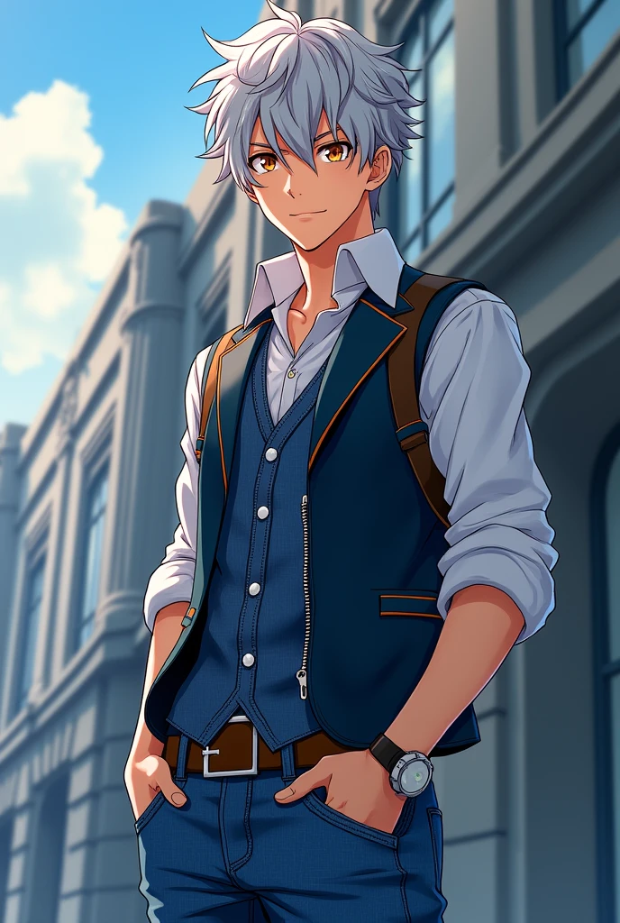 
A man with white hair and a vest is standing in front of a building
I've got something special just for you today.
Shadow Hero
Remix
Prompts
Copy
a young man of 21 with brown eyes silver hair weaing a blue jeans and shirt under his vest. Anime

INFO
Size
832X1216
Date
Oct 21, 2023
Mode
Studio
Type
upscale
0 comment
0
0
4
0


Add Comment
SeaArt Swift AI Tools
AI Face Swap
Explore different identities and discover your new self with one click.

AI Image Upscaler
Make crystal clarity magic today!

Remove Background
Removes background through AI recognition

AI Text to Image Generator
Transform Plain Words into Stunning Art.

AI Filters
Turns every photo into a work of art

Sketch to Img
Creates exquisite paintings from a few simple strokes

Explore Our Swift AI Tools
Explore Related
Horror
Swimsuit
Stockings
Illustration
Artwork
Shadow Hero
© 2024 SeaArt, Inc.
Terms
Privacy
Home
Cyberpub
Generate
Swift AI
Personal