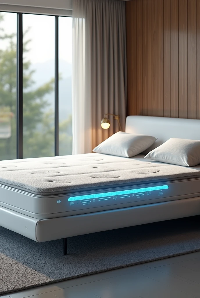 A smart bed with cooling technology