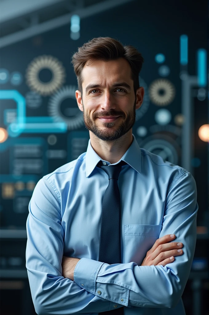 Create linkedin banner for mechanical engineer