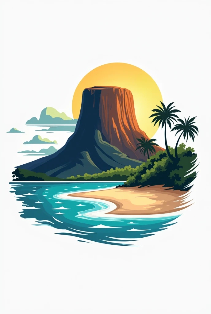 A logo of Roraima Tours VIP THAT HAS TO THE RORAIMA TEPUY AND SOMBRERO BEACH OF VENEZUELA 
