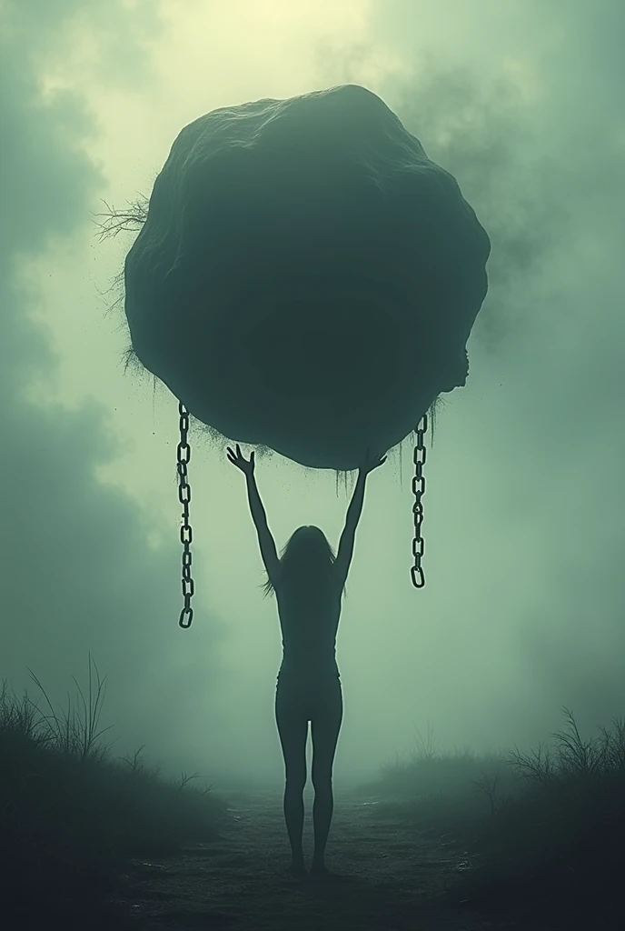 "Create a powerful image of a person releasing a heavy weight from their shoulders, symbolizing the burden of forgiveness being lifted. The individual should be depicted in a moment of relief, with their posture showing them in the act of letting go of a large, heavy object or symbolic weight. The weight could be represented as a dark, ominous bundle or chain. The setting should be dramatic yet uplifting, such as a misty landscape or a softly illuminated space to emphasize the transition from burden to freedom. The person’s expression should reflect a profound sense of liberation and peace. Use dynamic lighting and contrast to highlight the release of the weight and the emotional transformation occurring, capturing the essence of letting go and receiving forgiveness."

























































