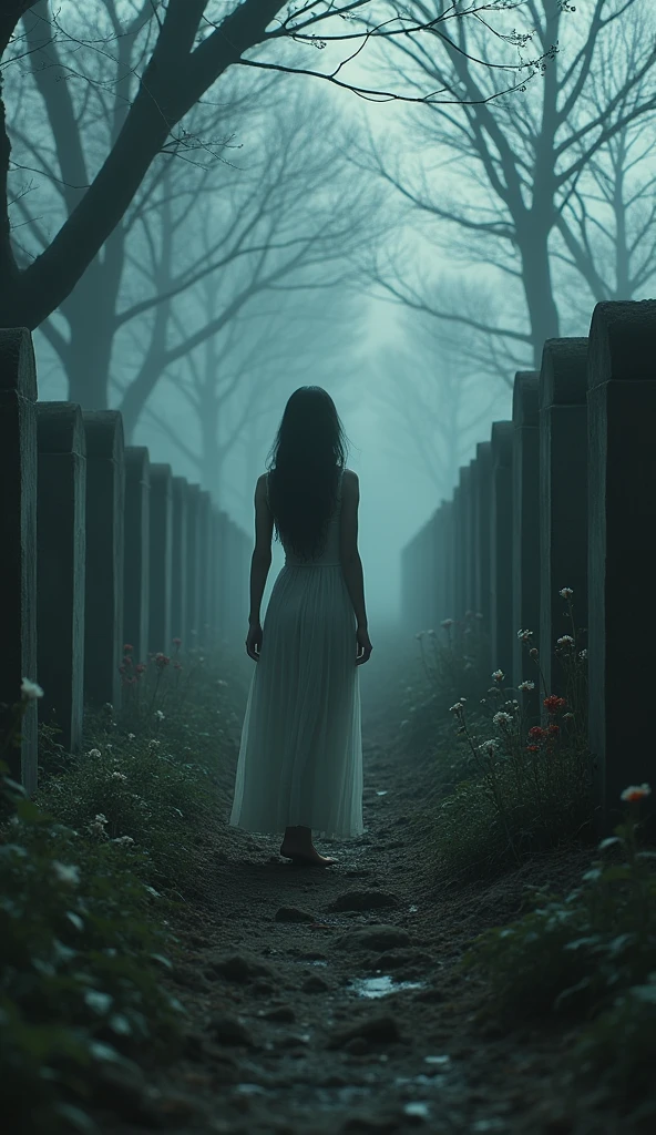 young woman, heartbroken and alone, who met a tragic end near this cemetery