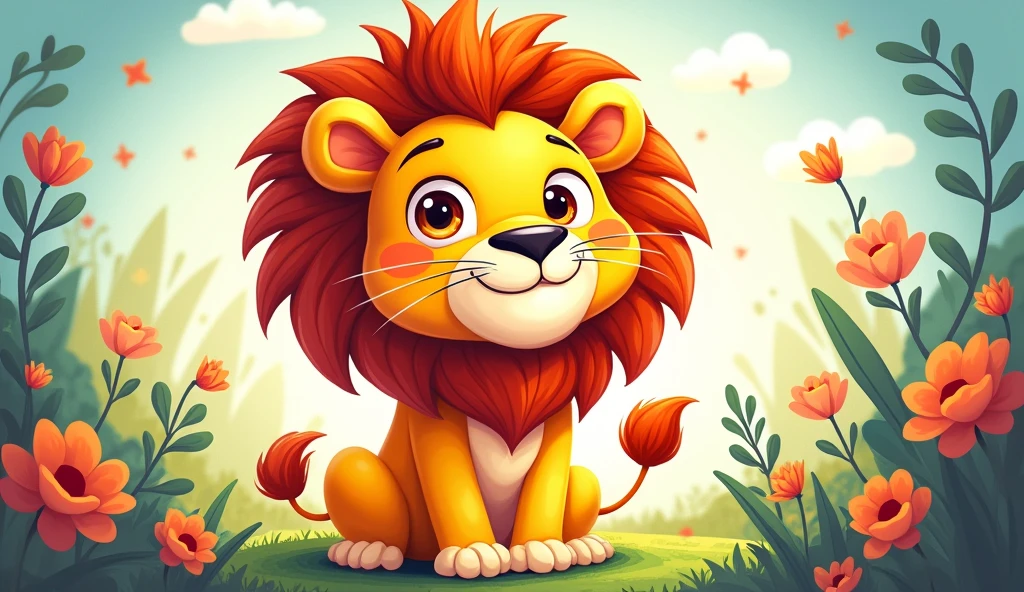 l is for lion create a wonderful cartoon lion
image