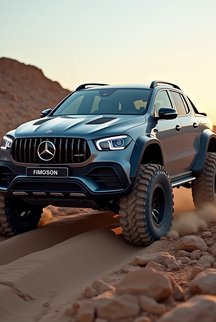 Mercedes Benz sedan truck