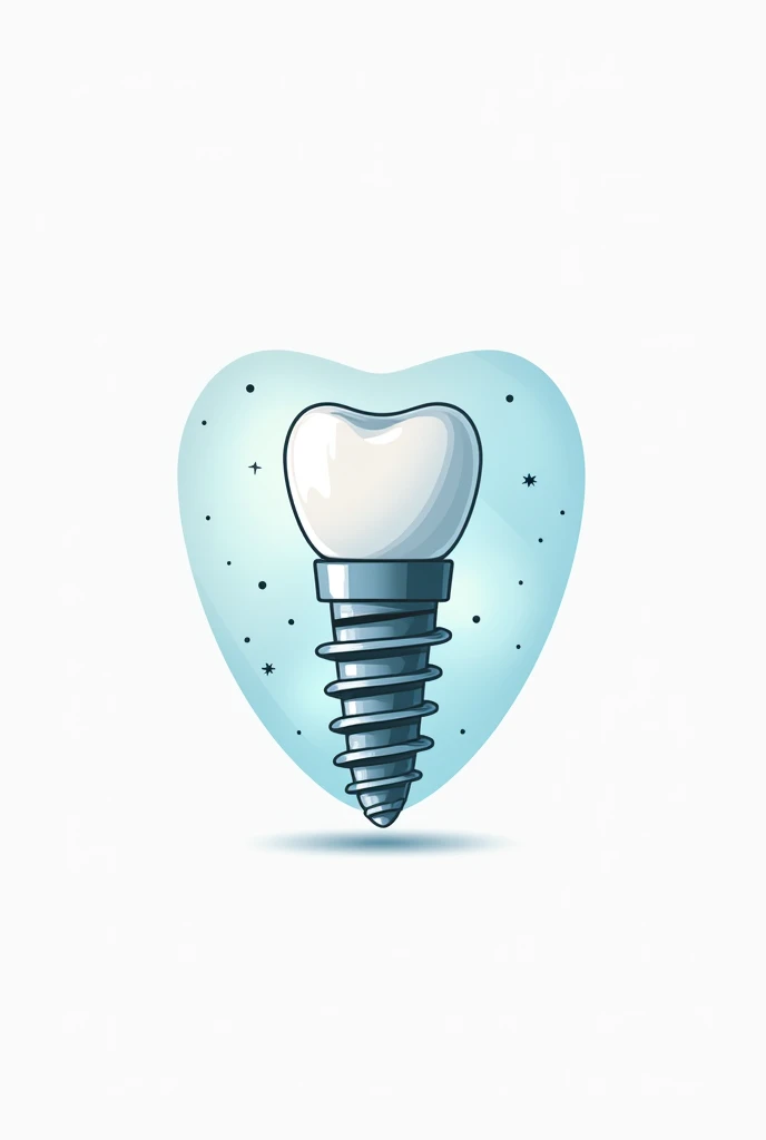 A molar for implant logo