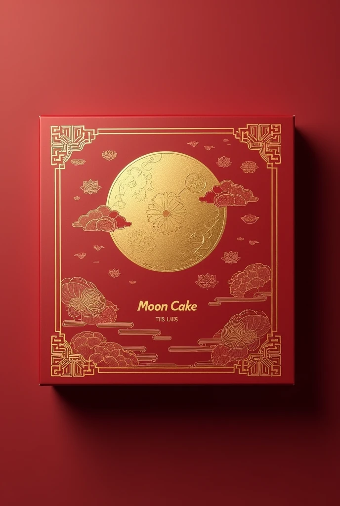 Design Moon cake packaging applying visual principles
	•	Front of the Box: A deep red background with a gold-embossed full moon in the center. The moon is adorned with subtle, intricate patterns of lotus flowers and clouds, symbolizing harmony and beauty. The brand name is positioned beneath the moon in elegant, gold calligraphy.
	•	Sides of the Box: A continuation of the deep red, with small gold details like the phases of the moon or a running border of cloud motifs.
	•	Interior: When opened, the box reveals a silk-like interior with individual compartments for each mooncake, lined with gold foil. The inside lid features a brief story of the Mid-Autumn Festival, printed in delicate gold script on a soft cream background.
