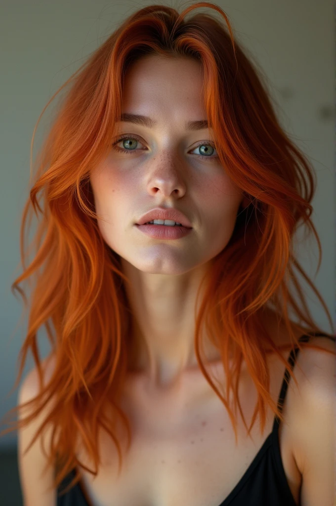 I want to see how I would look with copper hair
