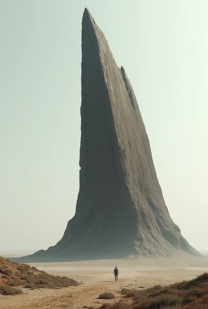 large sliver of wood 

