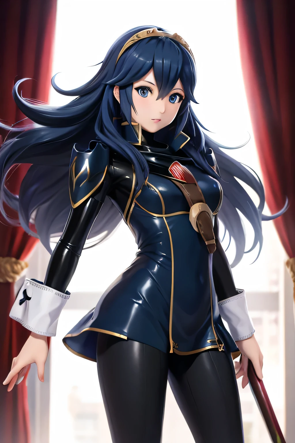 Highest quality,Highest Resolution,(((Latex clothing))) Fire Emblem Awakening Lucina