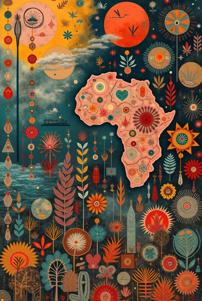 Native language collage