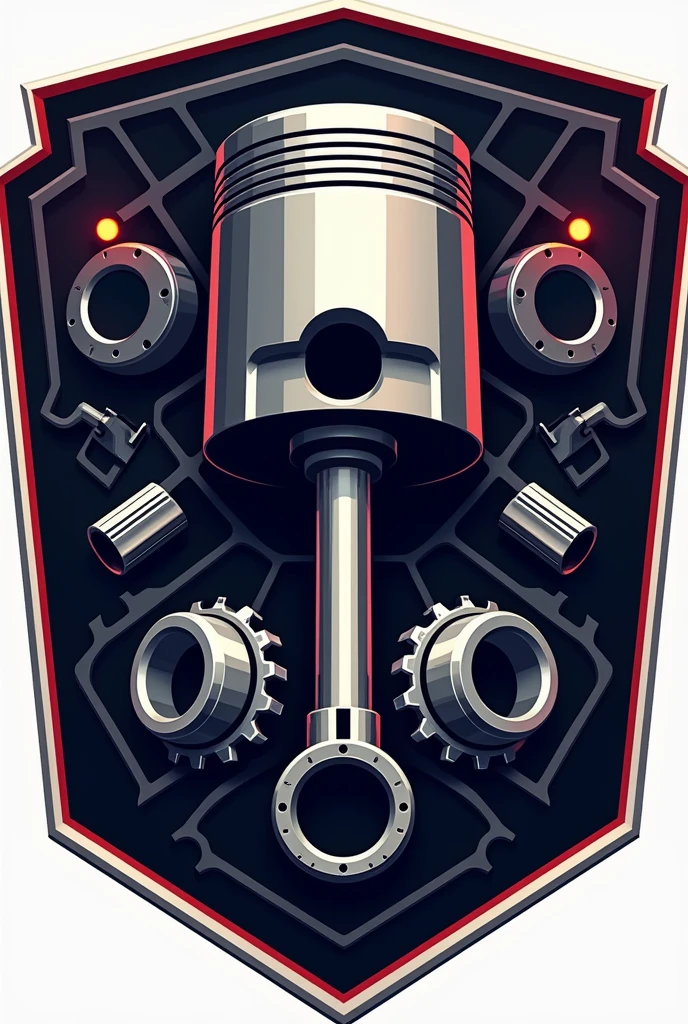 Create an eye-catching diesel parts logo for a business 
