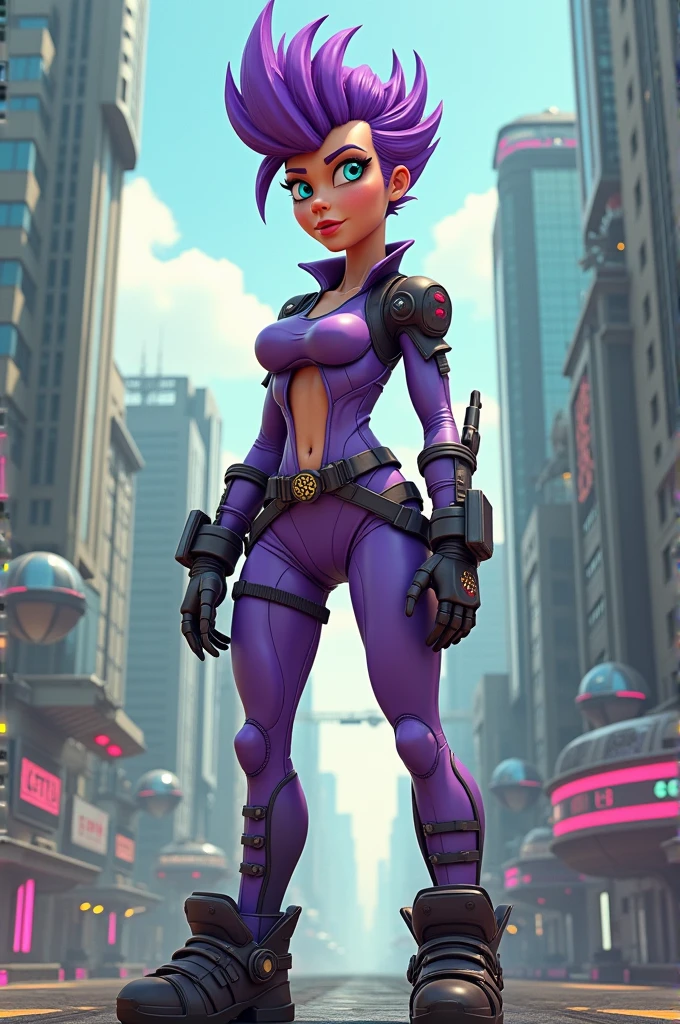 What would leela from futurama look like in real life