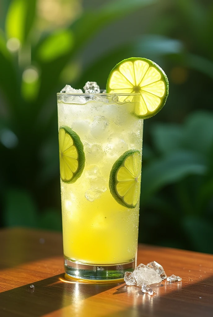 image of a refreshing caipirinha