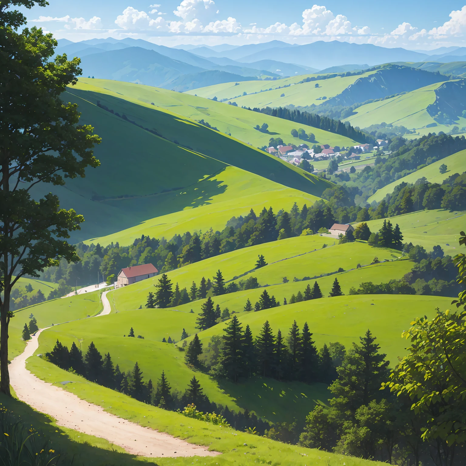 summer landscape
