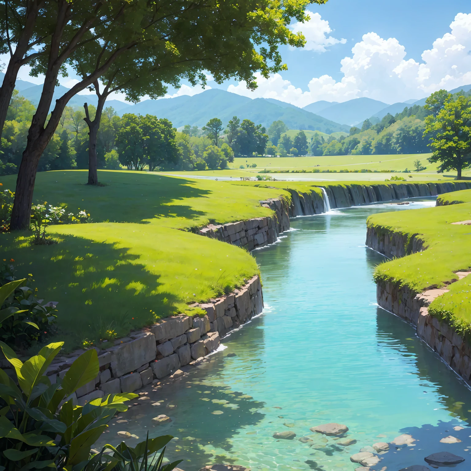 summer landscape

