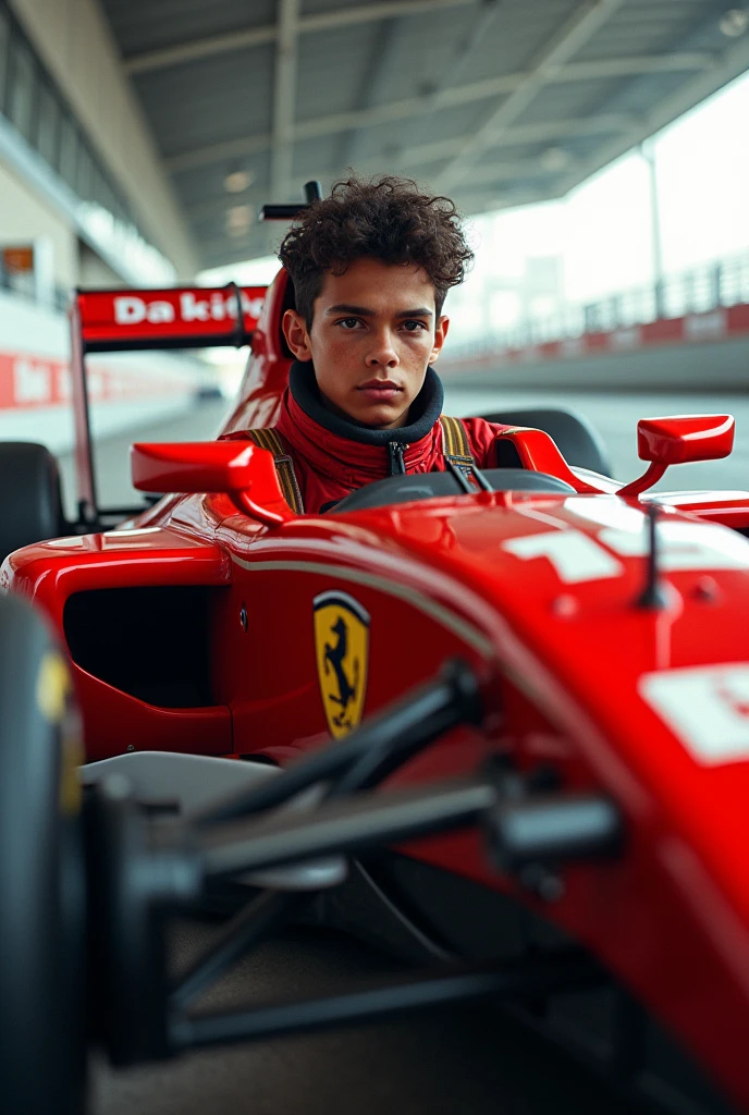 Create a age Formula 1 driver inspired by Ayrton Senna