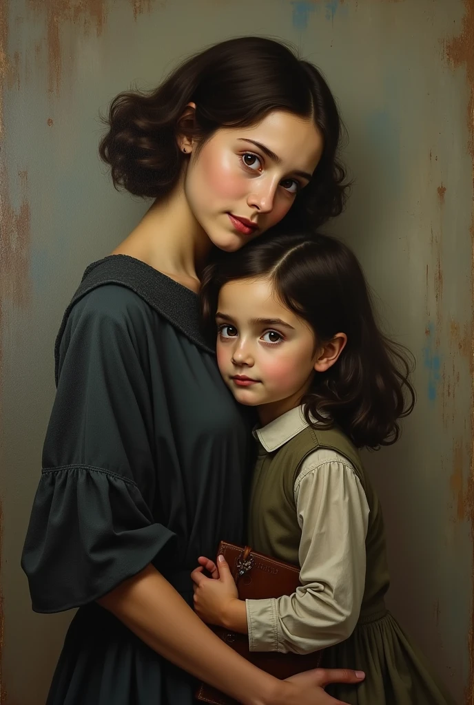 Anne Frank with her granddaughter