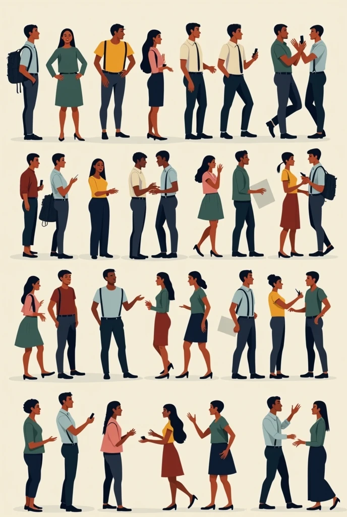 Could you make me some quick images for a brochure with the context of extra-verbal language?