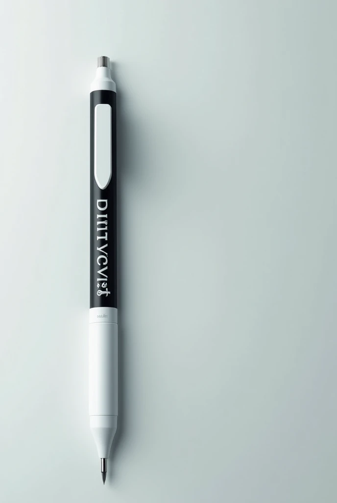 A whiteboard paint brush with a large writing tip that has a screw-on cap and a recyclable refill.. The name Nacif must be written on the pen.