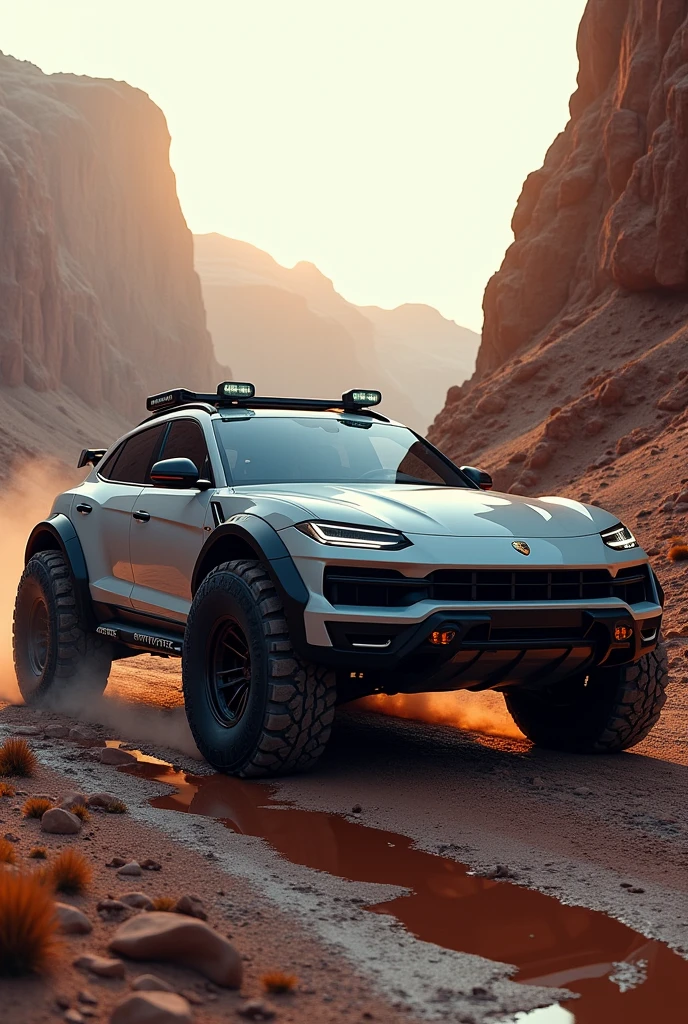 Create a Porsche off road wallpaper