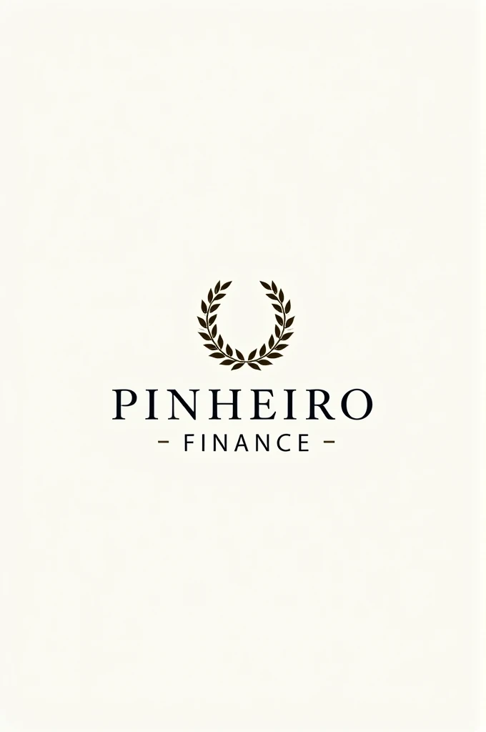 Create a logo for a financial investment house, classic style logo, ancient greek art, The company name is Pinheiro Finance