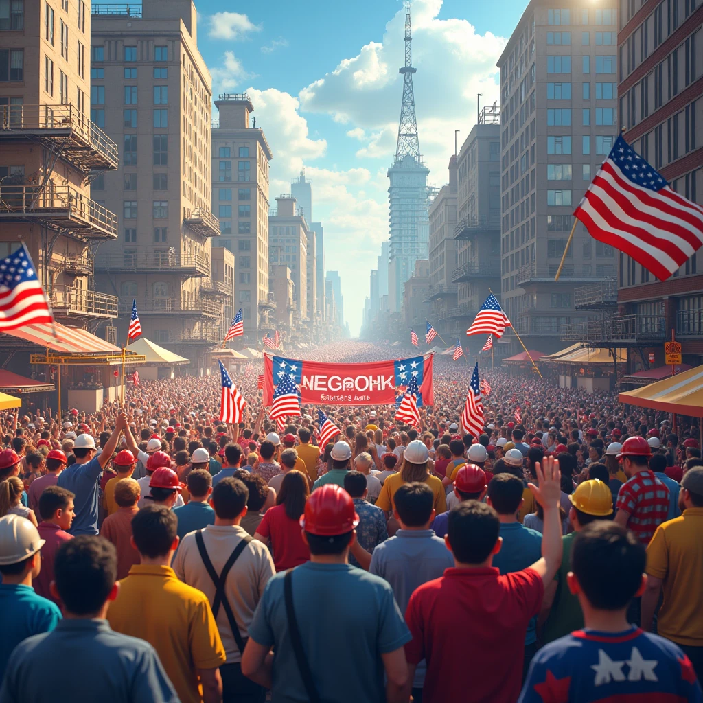 Generate high quality image regarding labor day some more
