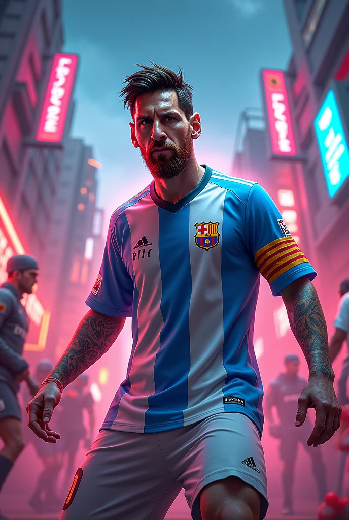 Messi and Free Fire collaboration