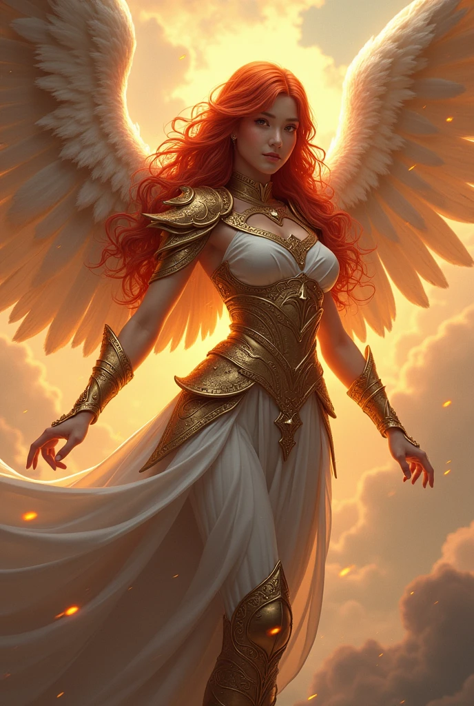 redhead warrior angel